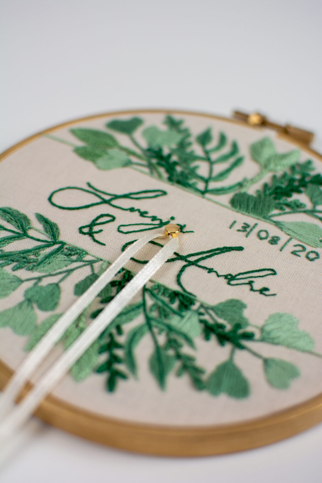 Wedding Embroidery Personalize Your Wedding